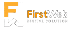 firstweb white logo